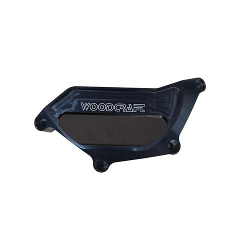 Suzuki 2023-2025 GSX-8 S/R Woodcraft Lhs Stator Cover Protector - Black Plate