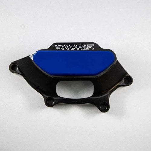 BMW 2019-2025 S1000XR Woodcraft Engine Stator Cover Protector - Blue Plate