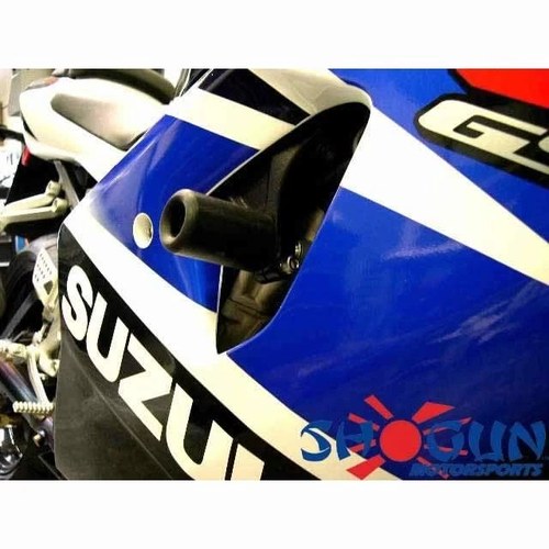 Suzuki GSXR1000 2003-2004 Shogun Standard Black No Cut Frame Sliders