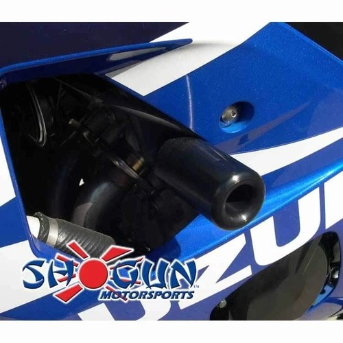Suzuki SV650 1999-2002 Shogun Standard Black No Cut Frame Sliders