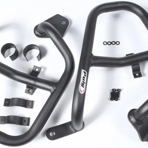 Puig Engine Guards Black Honda 2012-2013 NC700 X /S 18-20 NC700 X / XD - 6387N
