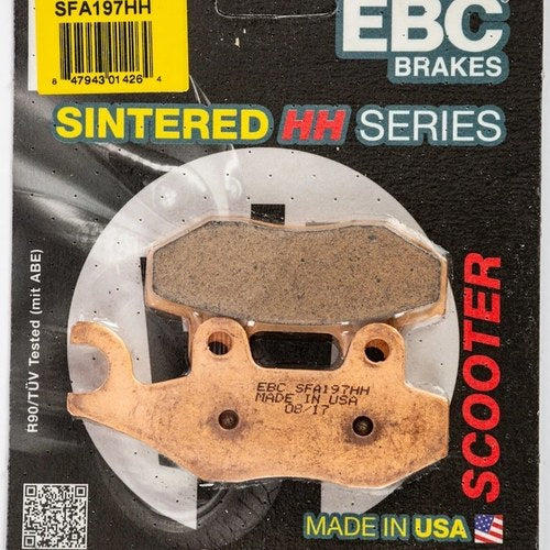 Ebc Sfa Sintered Scooter Brake Pads SFA197HH