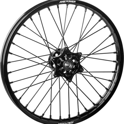 Fire Power Front MX Wheel 21 x 1.60 Black Kawasaki 2019-2026 KX450F/X