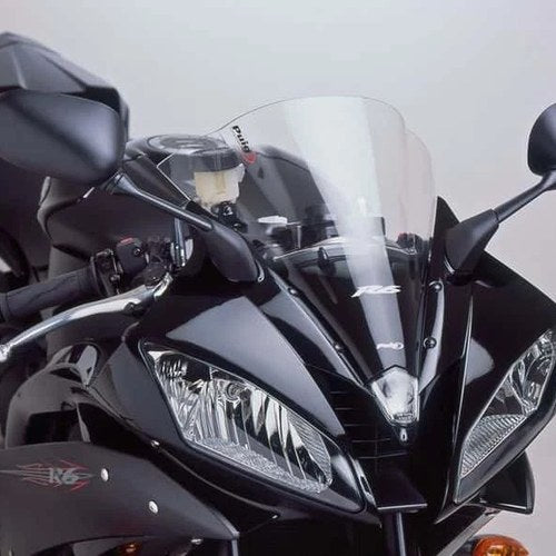 Yamaha YZF-R6 2006-2007 Puig Windscreen Racing Clear