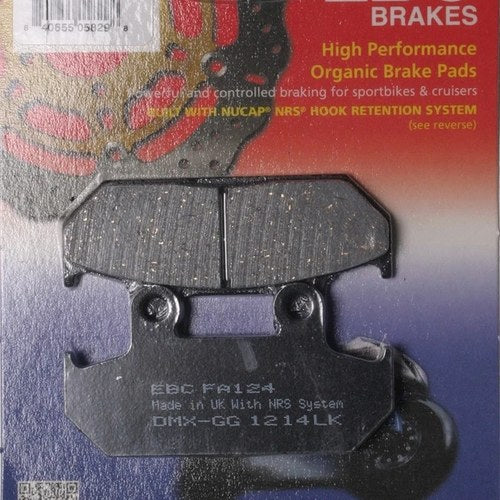 Ebc Organic Brake Pads FA124