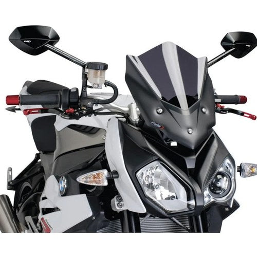 BMW 2014-2020 S1000R Puig Windscreen Naked New Gen Sport Dark Smoke