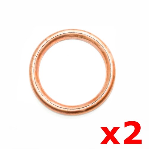 2X 40mm Copper Exhaust Pipe Gasket 150cc 250cc Pit Pro Quad Dirt Bike ATV Buggy