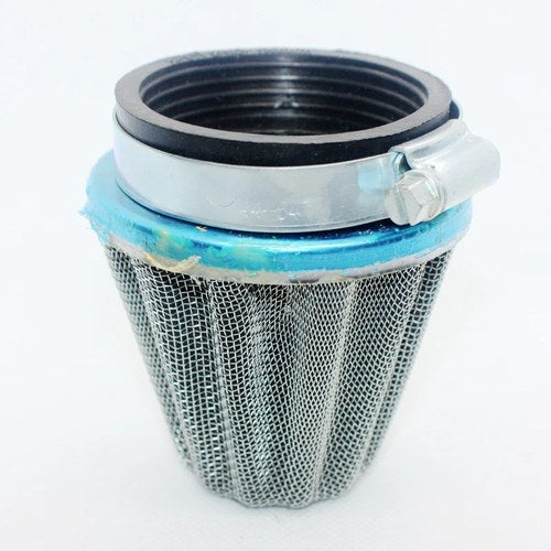 54mm Steel Chrome Pod Air Filter Cleaner Pit Trail Quad Dirt Bike ATV Dune Buggy