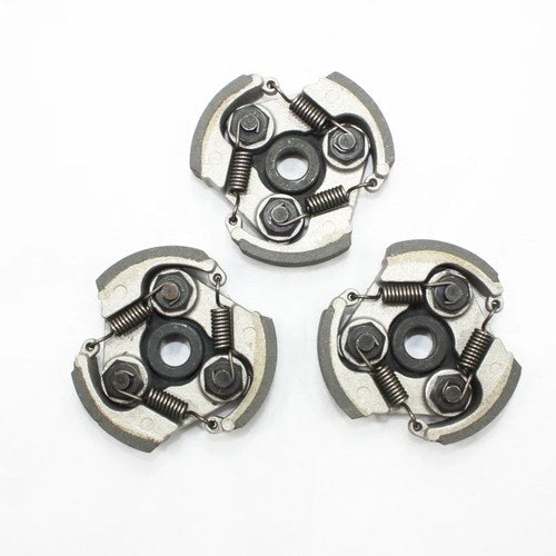 3X 3 Shoes Centrifugal Clutch Plate NO Keyway 49cc Pocket Pit Quad Dirt Bike ATV