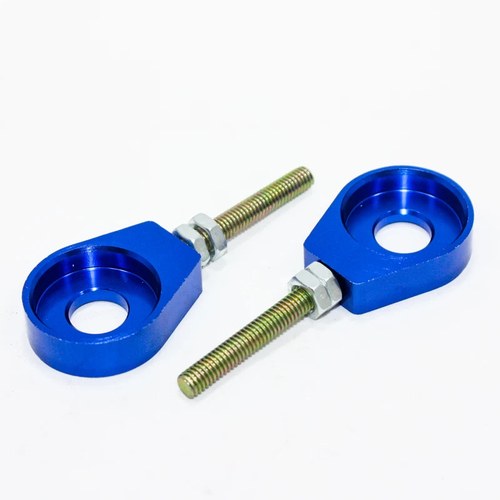 Blue 12mm 76mm Chain Adjuster Bolts Tensioner Pit Pro Trail Quad Dirt Bike ATV