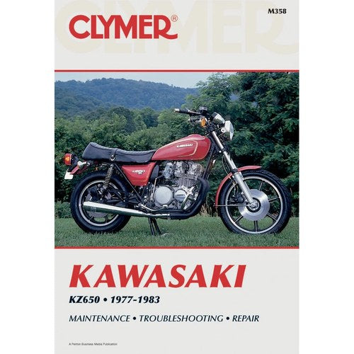 Clymer Physical Book for Kawasaki KZ650 1977-1983 | M358