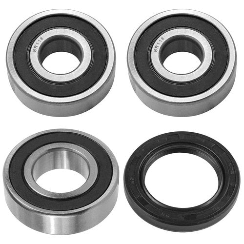 Rear Wheel Ball Bearings Seals Kit for Kawasaki EN450 454 Ltd 1990