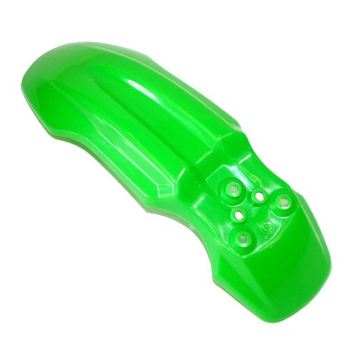 Green Plastic Front Wheel Mud Guard Fender CRF50 Style Pit Pro Trail Dirt Bike