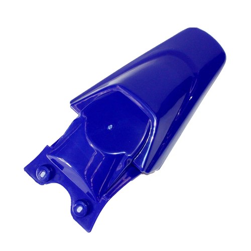 Blue Plastic Rear Tail Mud Guard Fender KLX110 Style Pit Pro Trail Dirt Bike
