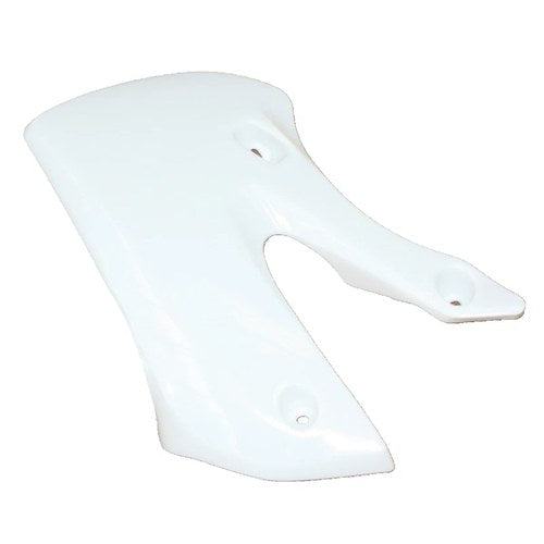 White Plastic Front Right TankSide Guard Fender KLX110Style Pit Trail Dirt Bike