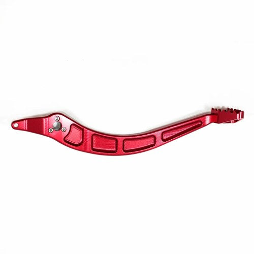 Red 340mm CNC Heavy Duty Foot Brake Pedal Lever 125cc 150cc Pit Pro Dirt Bike