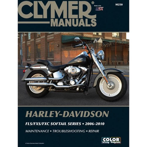 Clymer Physical Book for Harley-Davidson Softail FLS/FXS/FXC Models 2006-2009