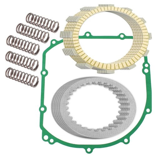 Clutch Friction Plates And Gasket Kit for Kawasaki Ninja ZX-6 ZX600D 1990-1993