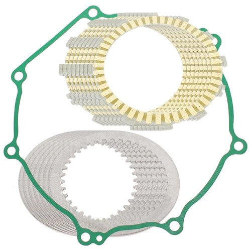 Clutch Friction And Steel Plates for Kawasaki KX450F 2006 2007 2008 2009 2010