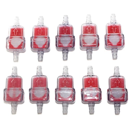 10X 6mm Inline Petrol Fuel Filter Cleaner Pit Pro Trail Quad Dirt Bike ATV Buggy