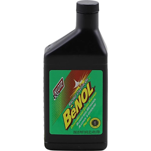 Klotz Oil Be¯NOL 2-Stroke Semi-Synthetic Racing Castor Oil | 1 Pint | BC-175
