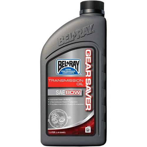 Bel-Ray Gear Saver Transmission Oil | 80W | 1 Liter | 99250-B1LW