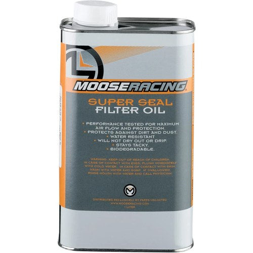 Moose Racing Super Seal Motorcycle ATV Foam Air Filter Oil | 1 Liter