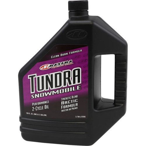 Maxima Racing Oil Tundra Snowmobile 2-Stroke Injection/Premix Oil, 1 Gal, 249128