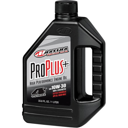 Maxima Racing Oil Pro Plus+ 4T Synthetic 4-Stroke Motor Oil | 10W-30 | 1 Liter