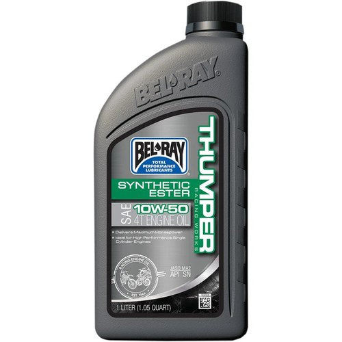 Bel-Ray Thumper Racing Works Synthetic Ester 4T Motor Oil | 10W-50 | 1 Liter