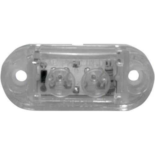 Brite-Lites 2.5" Oval LED Trailer Light | Red/Clear | BL-TRLEDESOR
