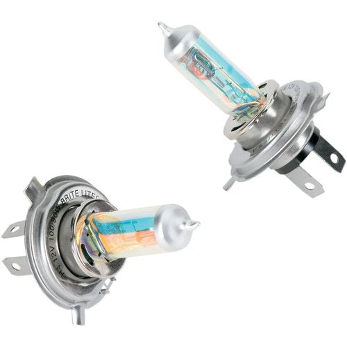 Brite-Lites 55/60W Coated Xenon Bulb | P43t (H4) | 2-Pack | Blue | BL-43B1002