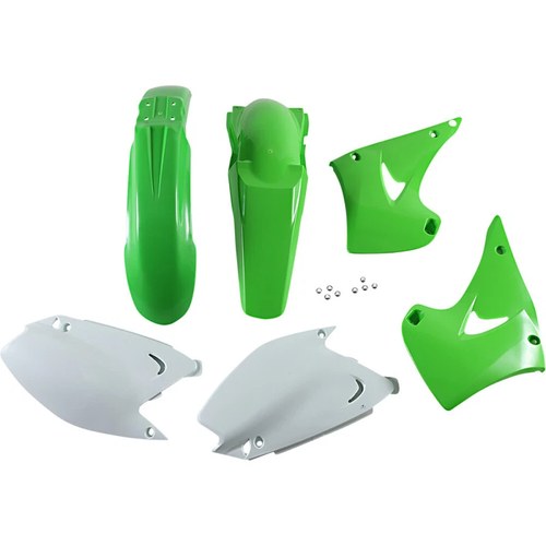 Acerbis Standard Plastic Kit (Green OEM '07) 2041100206