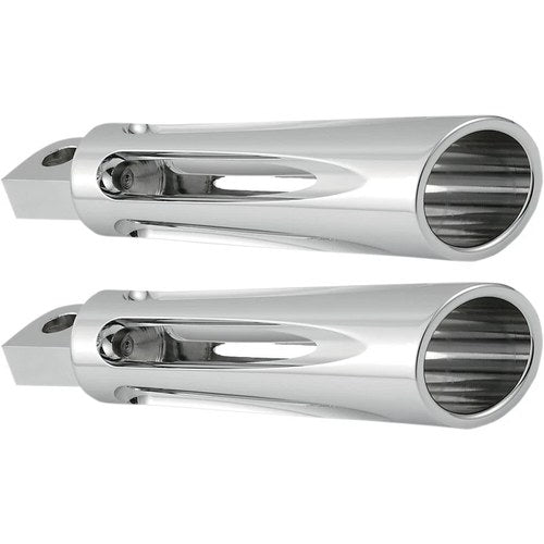 Arlen Ness - 06-470 - Footpegs, Deep Cut - Chrome