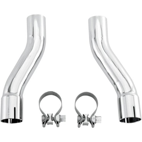 Vance & Hines - 16785 - Tri-Glide Adapter Kit for Dual Headers (Chrome)