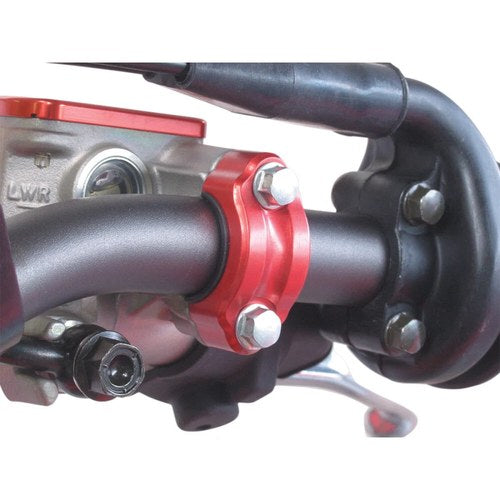 Works Connection Aluminum Rotating Bar Clamp (Red) 31-0