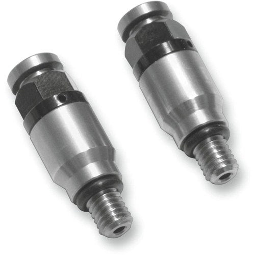 Works Connection Fork Bleeder Valves-Showa/KYB (Gray) 26-300
