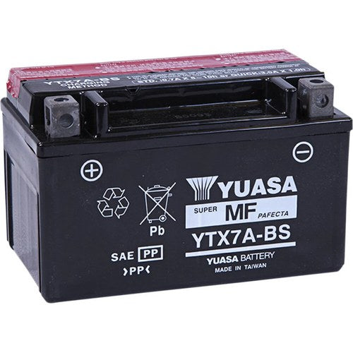 Yuasa Fresh Pack Maintenance-Free Agm Battery (YTX7A-BS) YUAM32X7A
