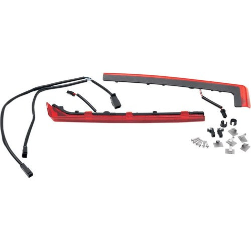 Drag Specialties Tour-Pak LED Accent Light Kit (Red Lens)