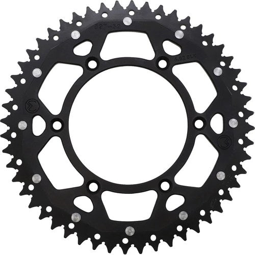 Moose Racing 52T Dual Rear Sprocket (Black) 52-tooth | 1210-1526