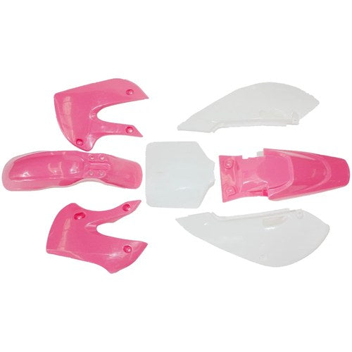 Pink Plastics Fairing Fender Kit KLX110 125cc Pit Pro Trail Dirt Big Foot Bike