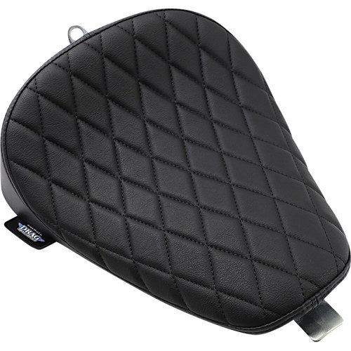 Drag Specialties Bobber Solo Seat - Diamond - Vinyl (Black) 0804-0738