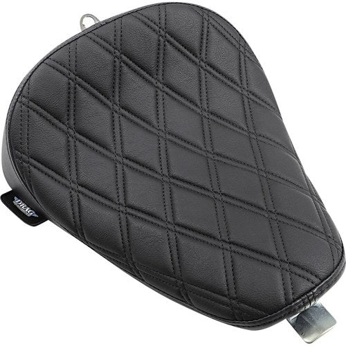 Drag Specialties Bobber Solo Seat - Double Diamond - XL (Black) 0804-0739