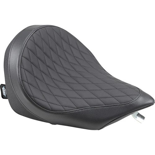Drag Specialties Low Solo Seat - Diamond - Vegas (Black) 0810-1601