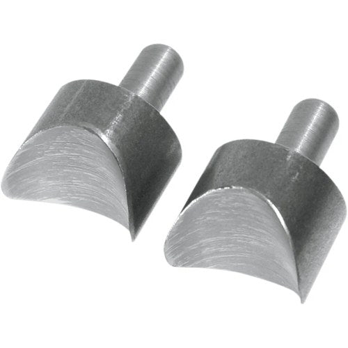 Drag Specialties Weld-On Spring Seat Mounts - 1-1/4" (Raw) Pair | 0820-0031