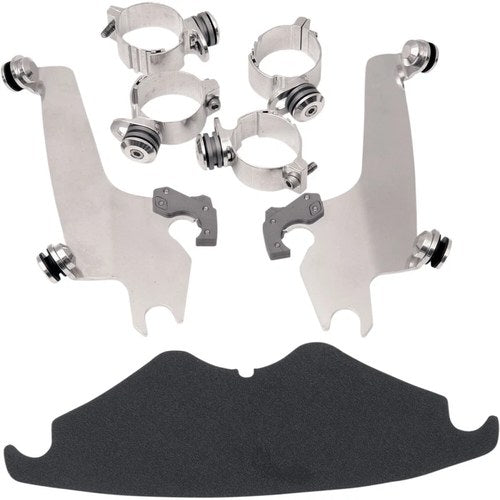 Memphis Shades Sportshield Trigger-Lock Mount Kit (Polished) MEM8927