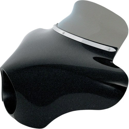Memphis Shades Batwing Spoiler Windshield - 6.5" (Smoke) MEP8541