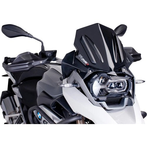 Puig Race Windscreen - BMW (Black) 6487N