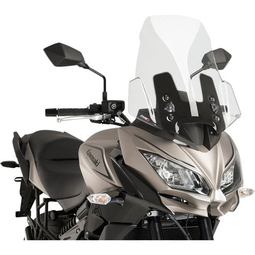 Puig Race Windscreen - Tour - Kawasaki (Clear) 9421W