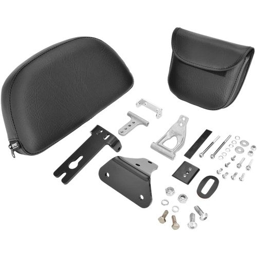 Show Chrome Detachable Smart Mount Backrest - Victory (Black) 30-108